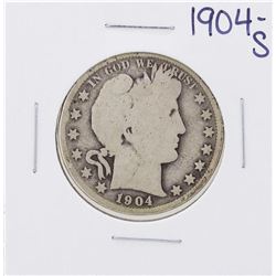 1904-S Barber Half Dollar Coin