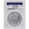 Image 1 : 2017-W $1 American Silver Eagle Coin PCGS MS70 First Strike