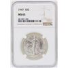 Image 1 : 1947 Walking Liberty Half Dollar Coin NGC MS63