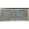 Image 2 : 1864 $10 Confederate States of America Note