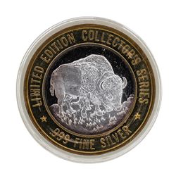 .999 Silver Bad River Lodge Casino Odanah, WI $10 Limited Edition Gaming Token