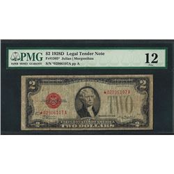 1928D $2 Legal Tender STAR Note Fr.1505* PMG Fine 12