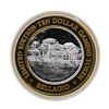 Image 2 : .999 Silver Bellagio Las Vegas, NV $10 Casino Limited Edition Gaming Token