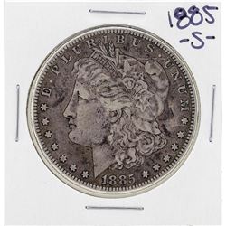 1885-S $1 Morgan Silver Dollar Coin