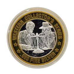 .999 Silver Sam's Town Las Vegas, NV $10 Casino Limited Edition Gaming Token