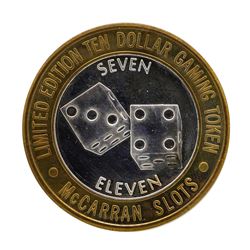 .999 Silver McCarran International Airport Las Vegas, NV $10 Limited Casino Toke