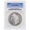 Image 1 : 1896 $1 Morgan Silver Dollar Coin PCGS MS63