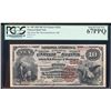 Image 1 : 1882 BB $10 Newcomerstown, OH National Currency Note CH#5262 PCGS Superb Gem New