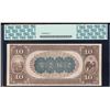 Image 2 : 1882 BB $10 Newcomerstown, OH National Currency Note CH#5262 PCGS Superb Gem New
