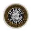 Image 1 : .999 Silver St. Croix Casino Turtle Lake, Wisconsin $10 Limited Edition Gaming T