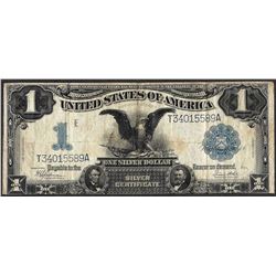 1899 $1 Black Eagle Silver Certificate Note