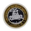 Image 1 : .999 Silver Pioneer Hotel & Gambling Hall $10 Casino Limited Edition Gaming Toke
