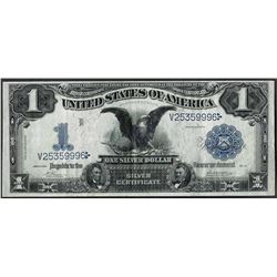 1899 $1 Black Eagle Silver Certificate Note