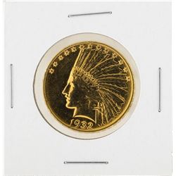 1932 $10 Indian Head Eagle Gold Coin