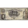 Image 1 : 1861 $10 Confederate States of America Note