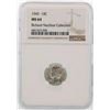 Image 1 : 1943 Mercury Dime Coin NGC MS64