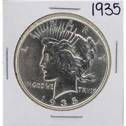 1935 $1 Peace Silver Dollar Coin