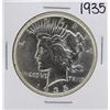 Image 1 : 1935 $1 Peace Silver Dollar Coin