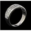 Image 4 : Platinum 1.00 ctw Diamond Ring