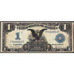 1899 $1 Black Eagle Silver Certificate Note