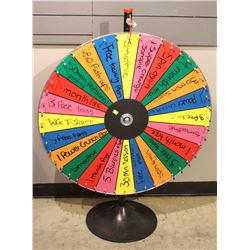 UPRIGHT ROULETTE WHEEL