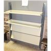 Image 1 : METAL FOLD DOWN 4 SHELF SHOE RACK