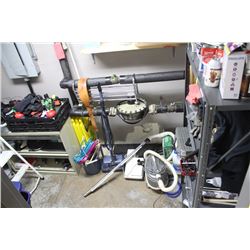 CONTENTS OF ELECTRICAL ROOM INCLUDING VACUUMS,