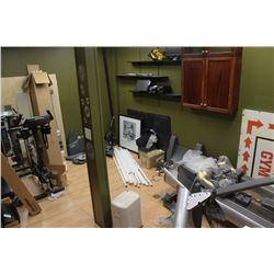 CONTENTS OF ROOM INCLUDING CUPBOARDS, MIXER,