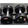Image 1 : PAIR OF 45LB UMAX DUMBBELLS