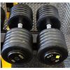 PAIR OF 125LB IGX DUMBBELLS