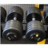 PAIR OF 105LB IGX DUMBBELLS