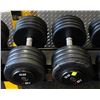 Image 1 : PAIR OF 85LB IGX DUMBBELLS