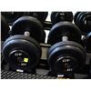 Image 1 : PAIR OF 40LB IGX DUMBBELLS
