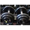 PAIR OF 35LB IGX DUMBBELLS