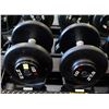 PAIR OF 27.5LB IGX DUMBBELLS