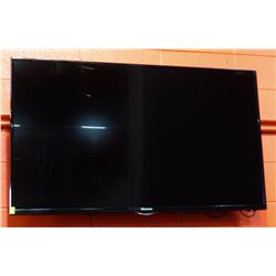 HISENSE 50" FLATSCREEN TV WITH MOUNT - NO REMOTE