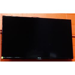 HISENSE 50" FLATSCREEN TV WITH MOUNT - NO REMOTE
