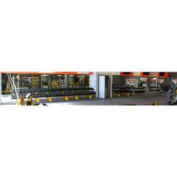 LOT OF 10 MIRRORS 60" HEIGHT, ASSORTED WIDTHS