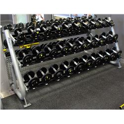 MAGNUM 3 ROW DUMBBELL RACK