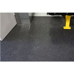 ROW OF RUBBER FLOOR MAT