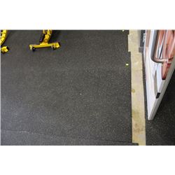 ROW OF RUBBER FLOOR MAT