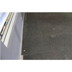 ROW OF RUBBER FLOOR MAT