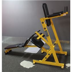 HAMMER STRENGTH MULTI WORKOUT BENCH WITH DIP BAR
