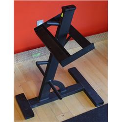 BLACK WEIGHT RACK - NO WEIGHTS
