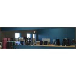 LOT OF ASSORTED MIRRORS - 65" TALL