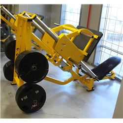 HAMMER STRENGTH LINEAR LEG PRESS WITH