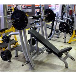 MAGNUM BENCH PRESS WITH SPOTTER STAND AND