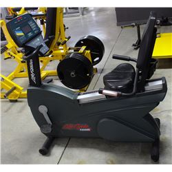 LIFE CYCLE 9500HR SIT DOWN STATIONARY BIKE