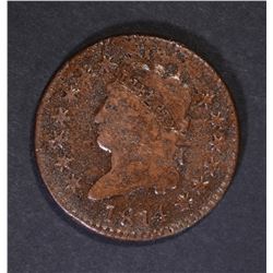 1814 LARGE CENT VF RARE