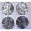 Image 2 : 20  2006-2011 UNC AMERICAN SILVER EAGLE DOLLARS